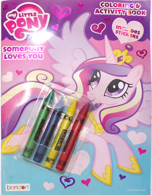 My Little Pony Coloring & Activity Book: Somepony Loves You
