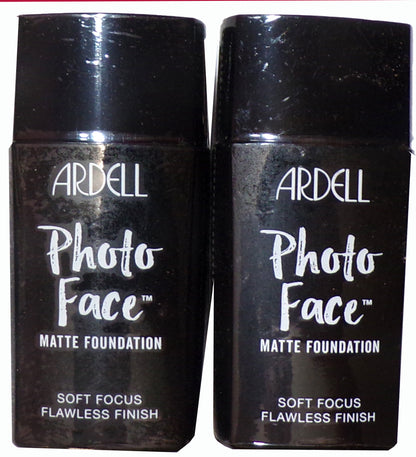 Ardell Beauty Photo Face Matte Foundation - Dark 11.0 (05156) (Set of 2)