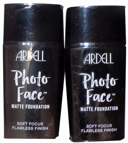 Ardell Beauty Photo Face Matte Foundation - Medium 7.0 (05152) (Set of 2)