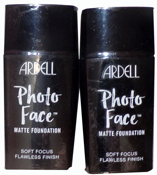 Ardell Beauty Photo Face Matte Foundation - Medium 7.0 (05152) (Set of 2)
