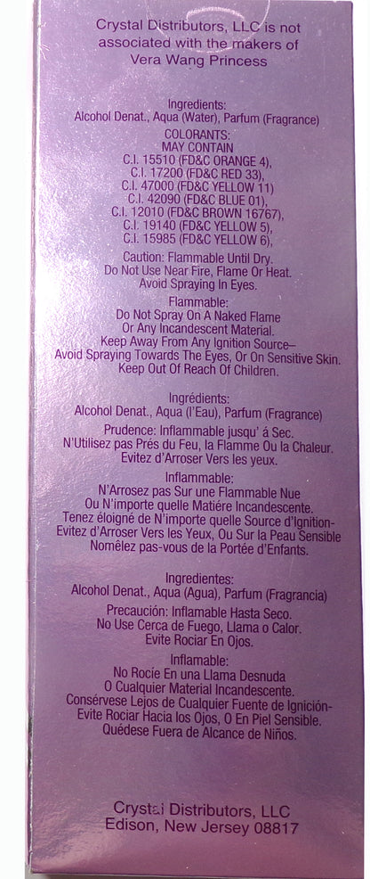Crystal Collection Princess For Women Eau De Parfum Natural Spray 2.75