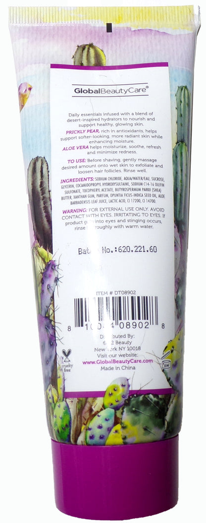 Global Beauty Care Cactus Quench Shaving Set (3-Piece Collection)
