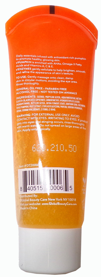 Global Beauty Care Super Pumpkin Exfoliating Sugar Scrub with Enzymes 2.5 oz