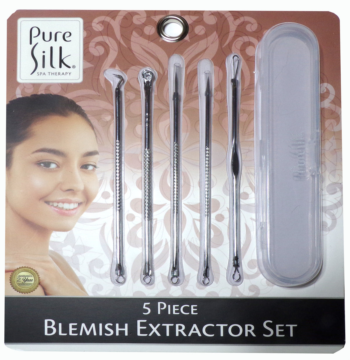 Pure Silk Spa Therapy 5 Piece Blemish Extractor Set