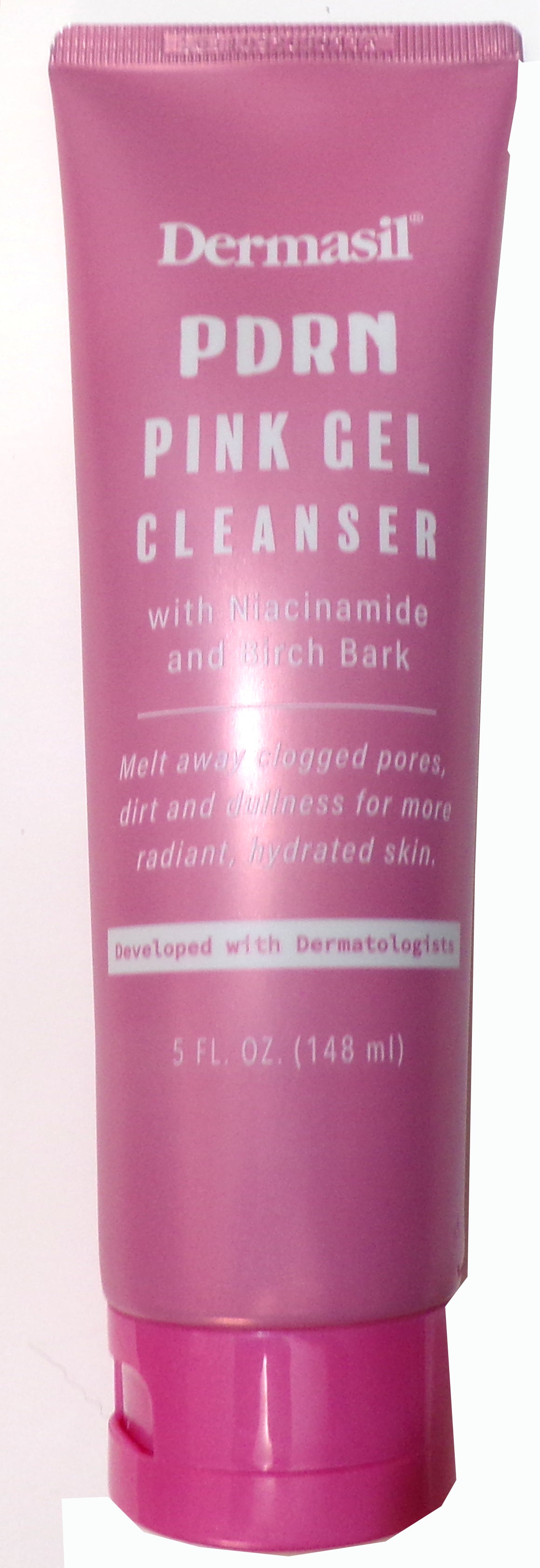 Dermasil PDRN Pink Gel Cleanser with Niacinamide and Birch Bark 2-Pack, 10 fl.