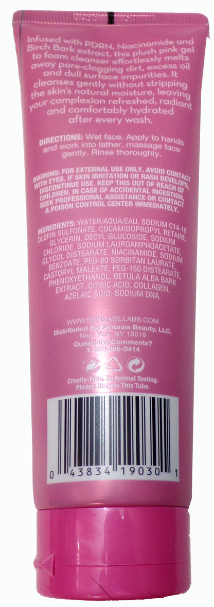 Dermasil PDRN Pink Gel Cleanser with Niacinamide and Birch Bark 2-Pack, 10 fl.