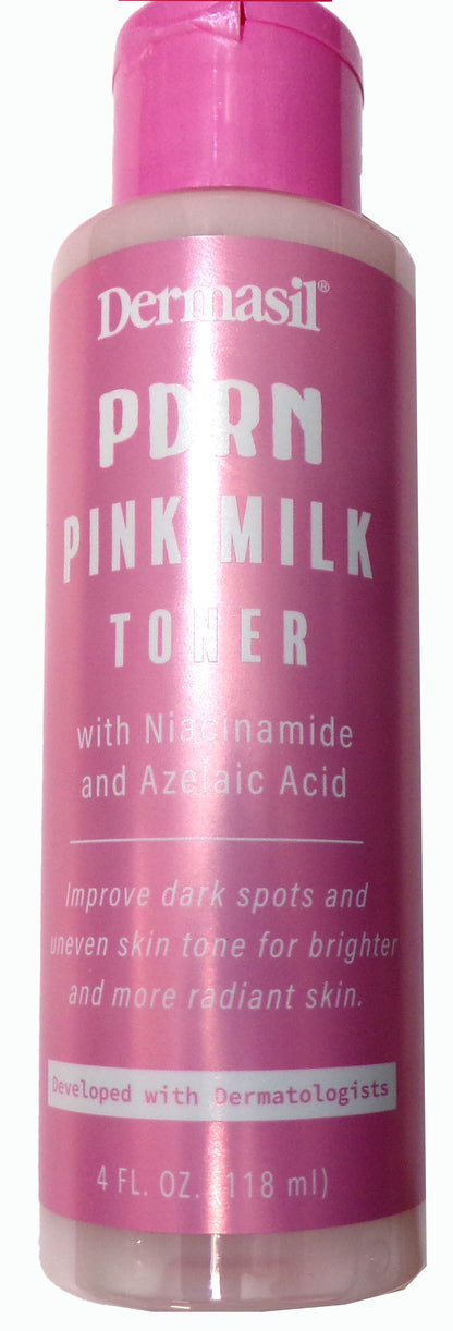 Dermasil PDRN Pink Milk Toner with Niacinamide and Azelaic Acid 2-Pack, 8 fl. oz