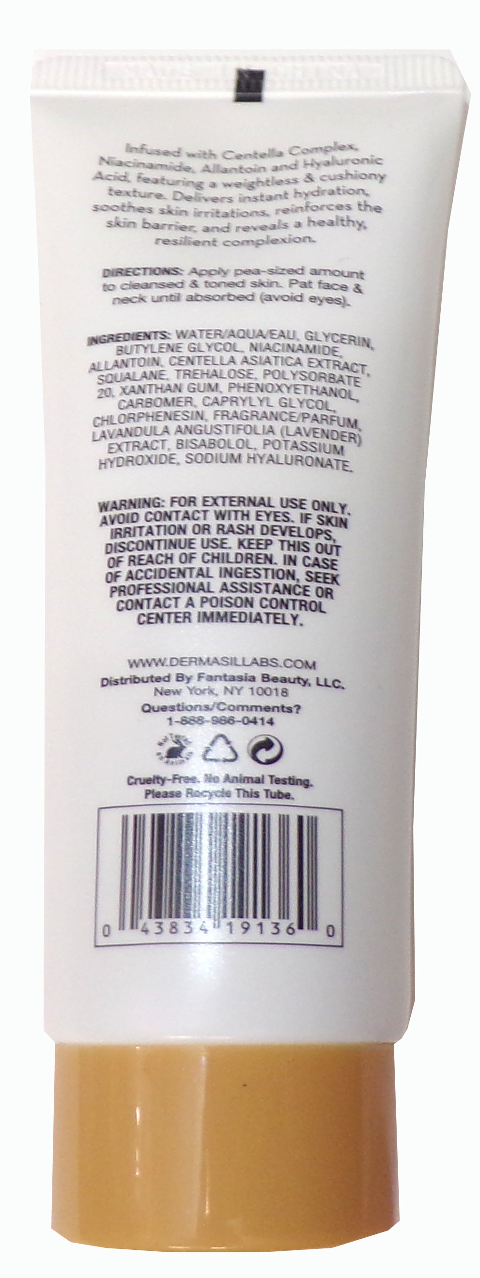 Dermasil Centella Gel Cream with Centella Complex, Niacinamide, Allantoin Set