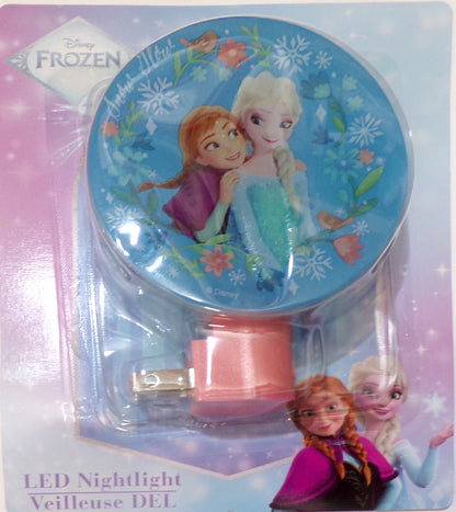 Disney Frozen Elsa & Anna LED Nightlight with Rotary Shade