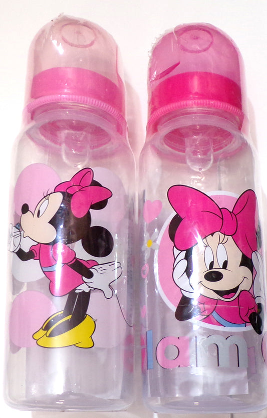 Disney Baby Minnie Mouse Medium Flow Baby Bottles 2-Pack, 18 fl. oz.