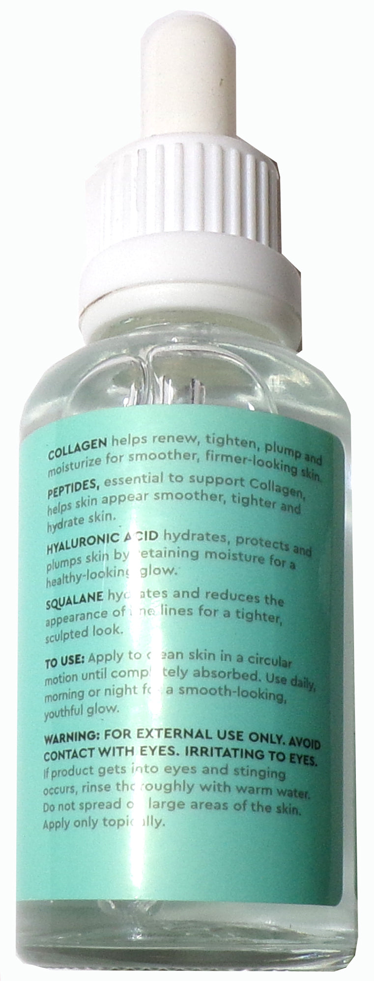 Global Beauty Care Smooth & Lift Collagen Facial Serum with Peptides (Set of 2)