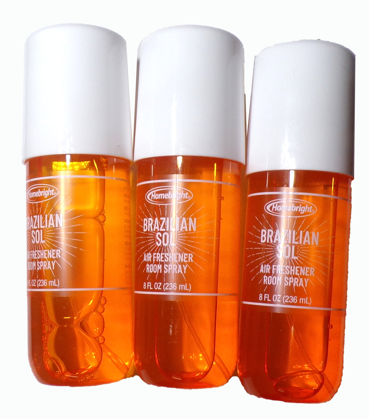 Homebright Brazilian Sol Air Freshener Room Spray 3-Pack, 24 fl. oz.
