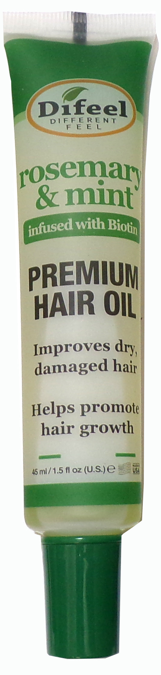 Difeel Rosemary & Mint Premium Hair Oil Infused with Biotin 3-Pack, 4.5 fl. oz.