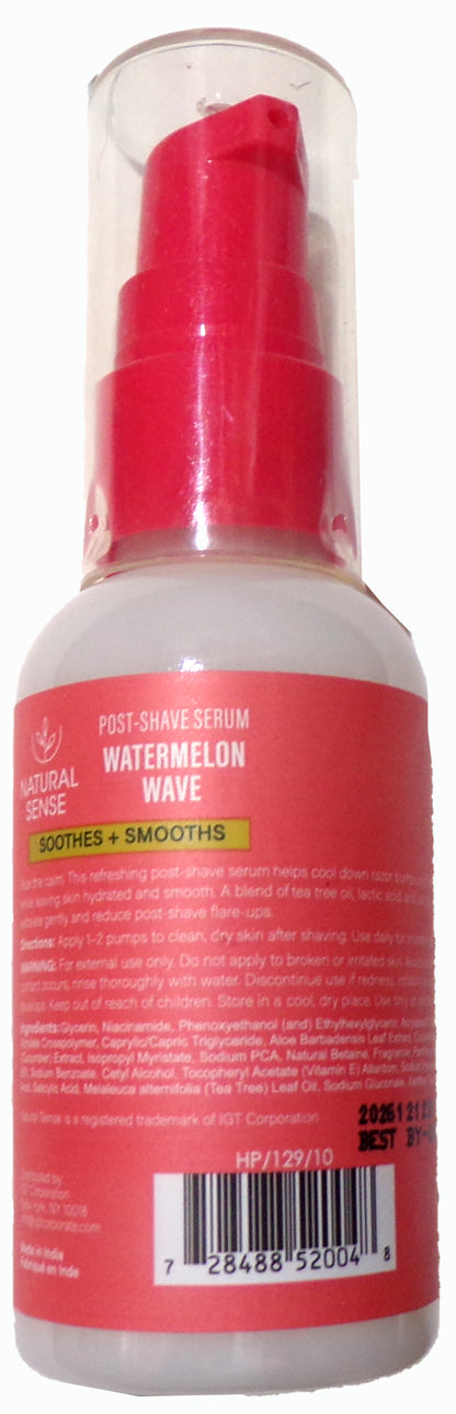 Natural Sense Watermelon Wave Pre-Shave Polish & Post-Shave Serum Set, 7 fl. oz.