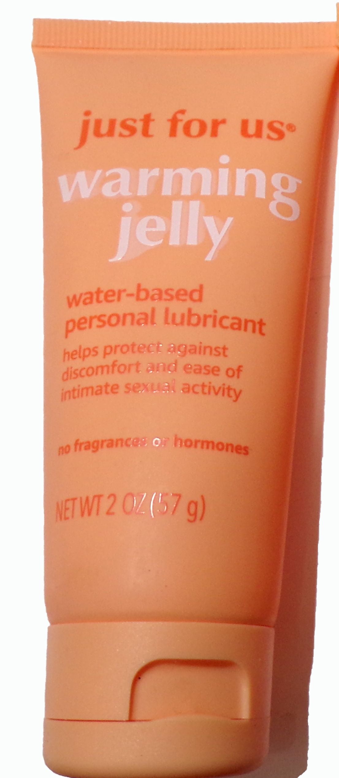 just for us classic & warming jelly Water-Based Personal Lubricant 2-Pack 2 oz