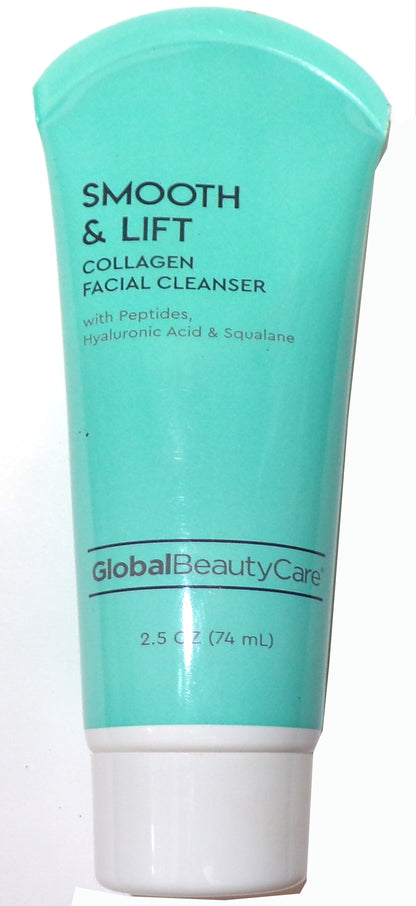 Global Beauty Care Smooth & Lift Collagen Facial Cleanser 2-Pack, 5.0 fl. oz.