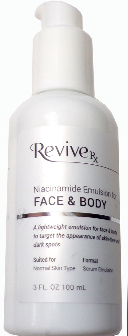 Revive Rx Niacinamide Emulsion for Face & Body 3-Pack, 9 fl. oz.