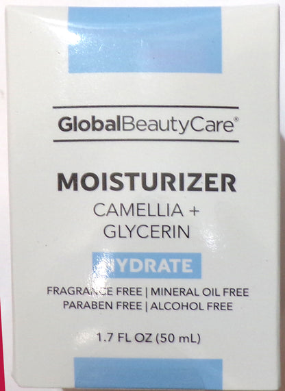 Global Beauty Care Camellia + Glycerin Moisturizer 2-Pack, 1.7 fl. oz. each