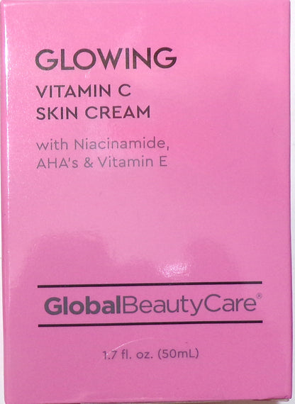 Global Beauty Care Glowing Vitamin C Skin Cream 3-Pack, 1.7 oz