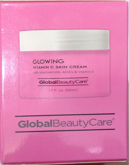 Global Beauty Care Glowing Vitamin C Skin Cream 3-Pack, 1.7 oz