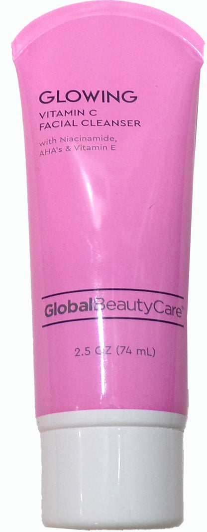 Global Beauty Care Glowing Vitamin C Facial Cleanser 3-Pack, 2.5 fl oz