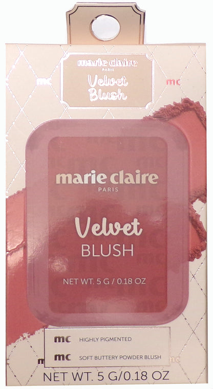 marie claire Paris Velvet Blush, 0.18 oz (Sweet Kiss)