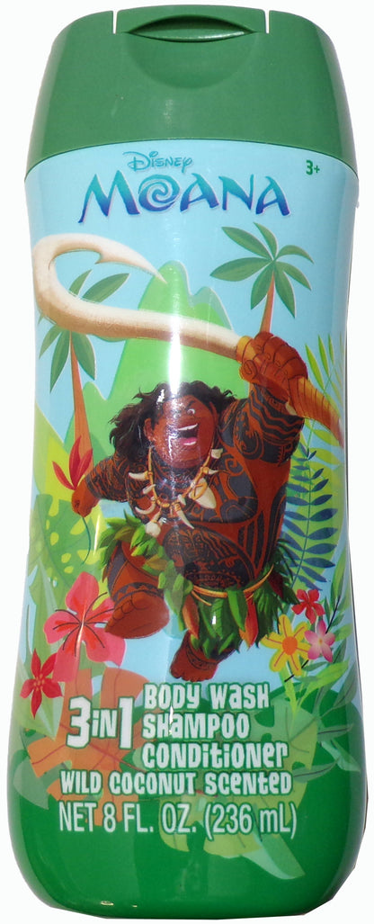 Disney Character Stitch & Moana Kids Bath Set