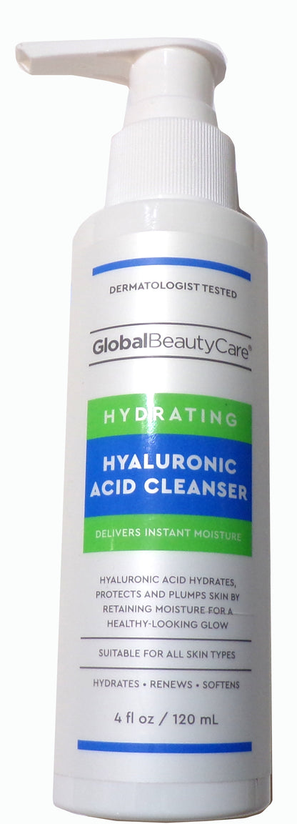 Global Beauty Care Hydrating Hyaluronic Acid Cleanser 2-Pack, 4fl oz