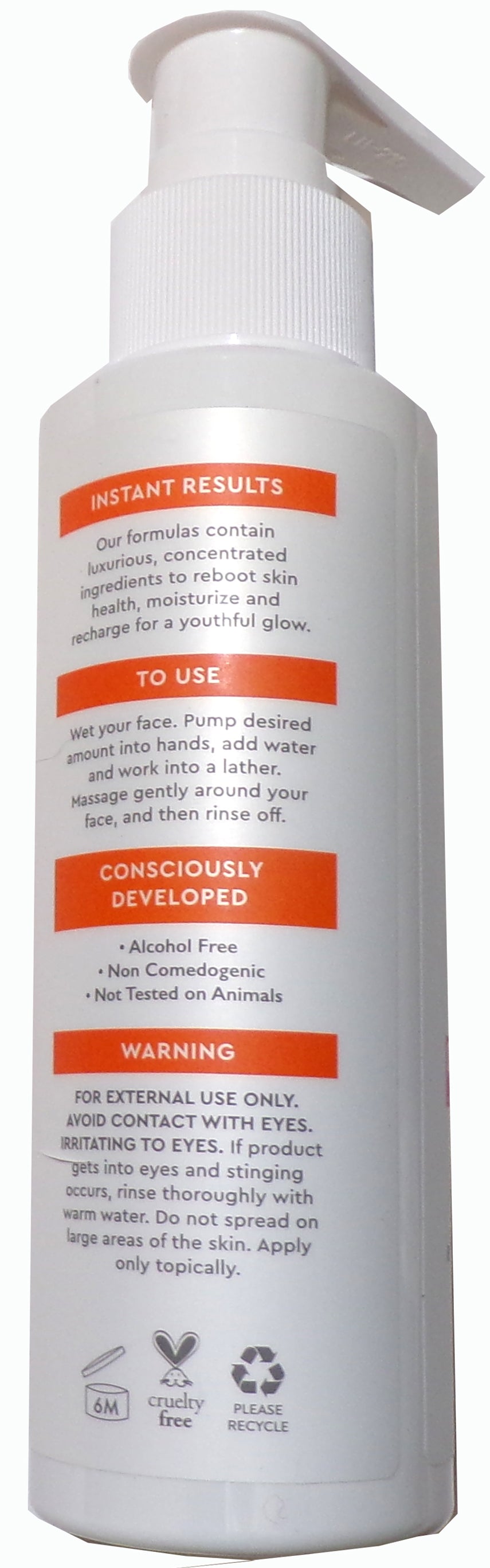 Global Beauty Care Brightening Vitamin C Exfoliating Cleanser 2-Pack, 4fl oz