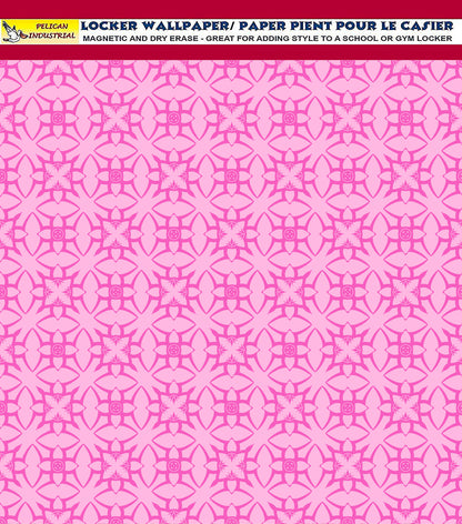 School Locker Magnetic Wallpaper - Pack of 12 Sheets - Geometric (vg 017)