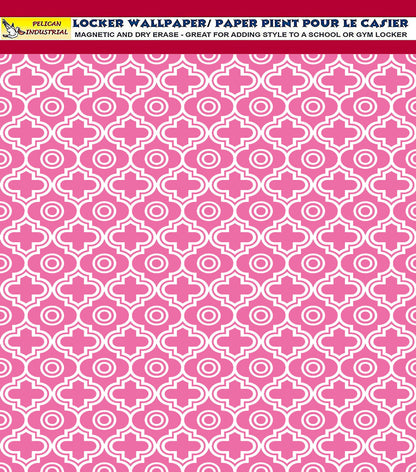 Magnetic Locker Wallpaper - Pack of 2 Rolls - (Geometric) (vg 013)