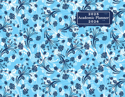 2025-2026 Student Academic Planner Calendar - School College Weekly Agenda #013