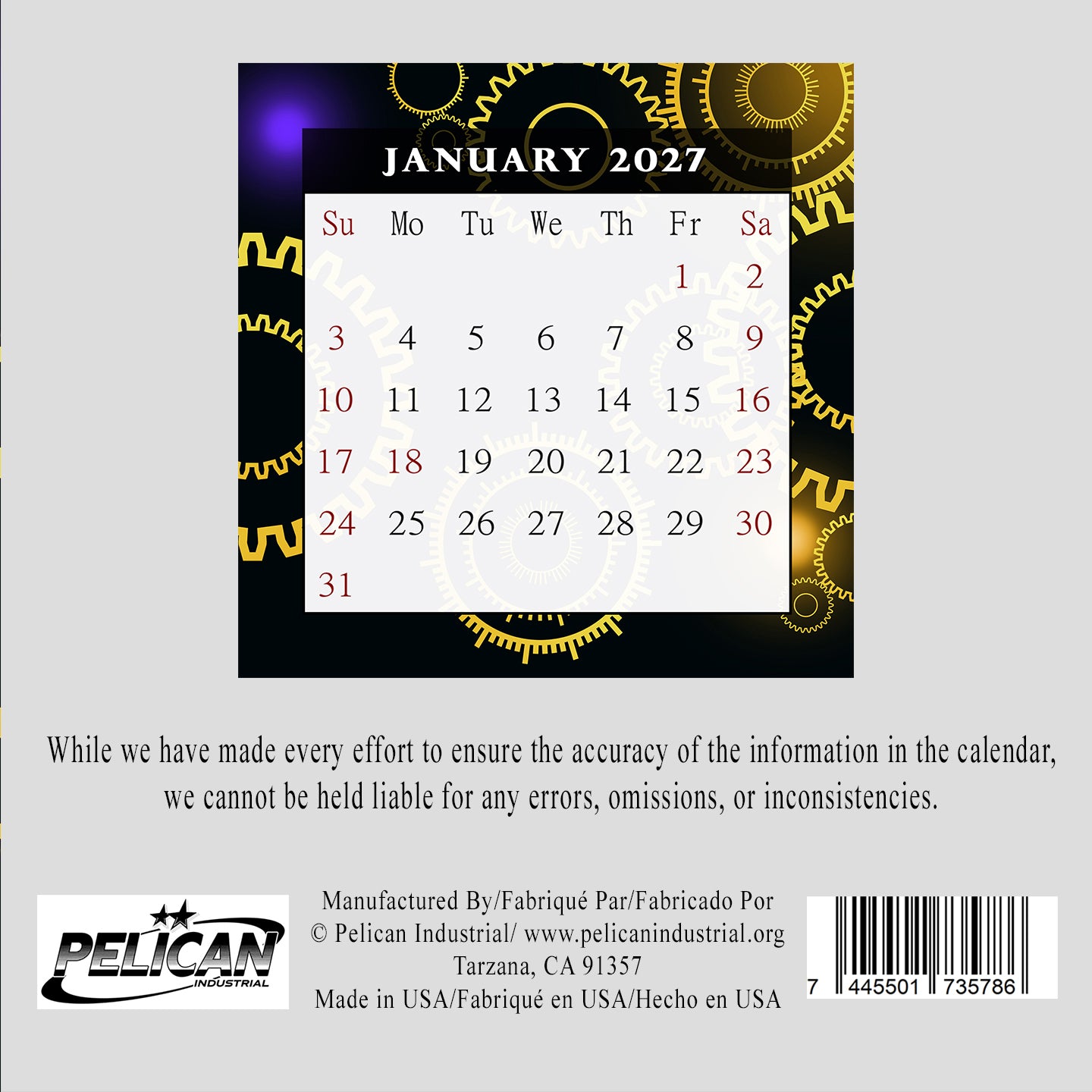 2027 CD-Style Desk Calendar 12 Months Calendar / Planner / Desk Calendar With CD Case Stand, Office Decor, Christmas Gifts (Edition #09)