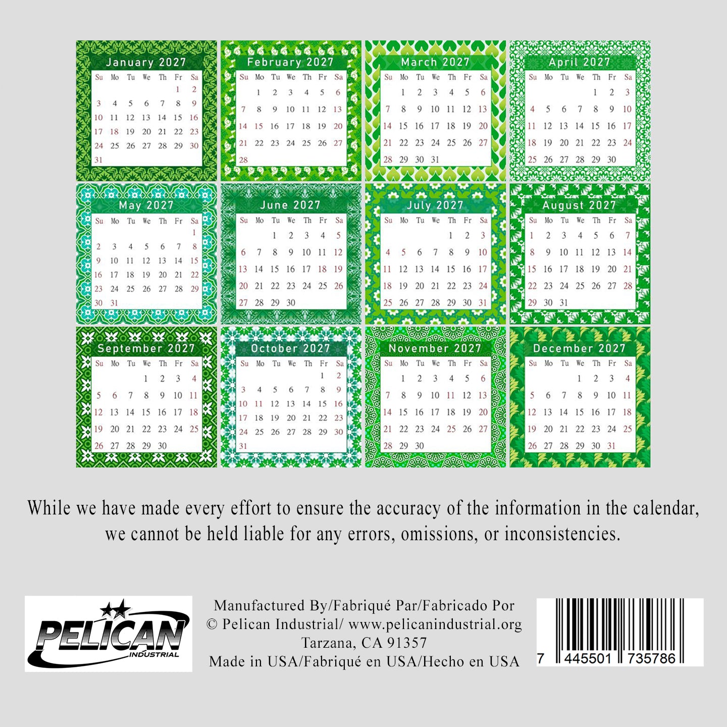 2027 CD-Style Desk Calendar 12 Months Calendar / Planner / Desk Calendar With CD Case Stand, Office Decor, Christmas Gifts (Edition #17)
