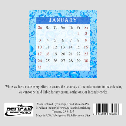 2027 CD-Style Desk Calendar 12 Months Calendar / Planner / Desk Calendar With CD Case Stand, Office Decor, Christmas Gifts (Edition #19)