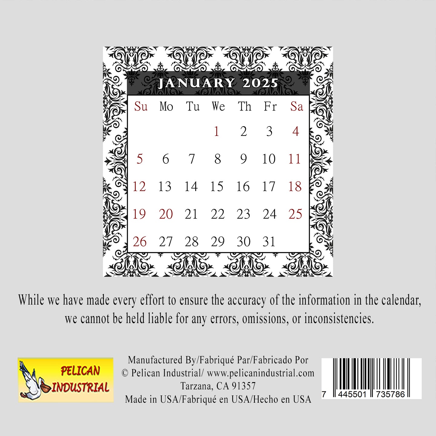 2025 CD-Style Desk Calendar 12 Months Calendar / Planner / Desk Calendar With CD Case Stand, Office Decor, Christmas Gifts (Edition #08)