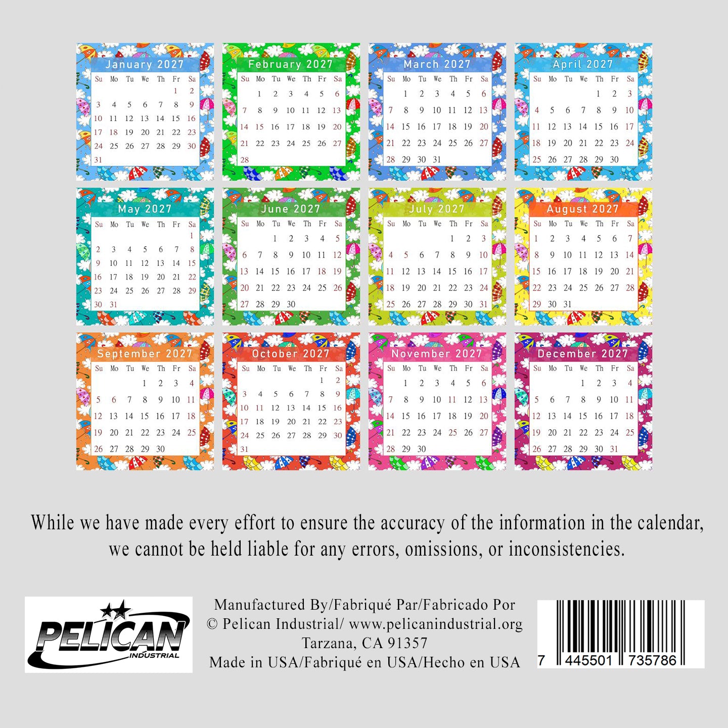 2027 CD-Style Desk Calendar 12 Months Calendar / Planner / Desk Calendar With CD Case Stand, Office Decor, Christmas Gifts (Edition #23)