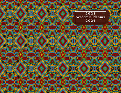 2025-2026 Student Academic Planner Calendar - School College Weekly Agenda #014
