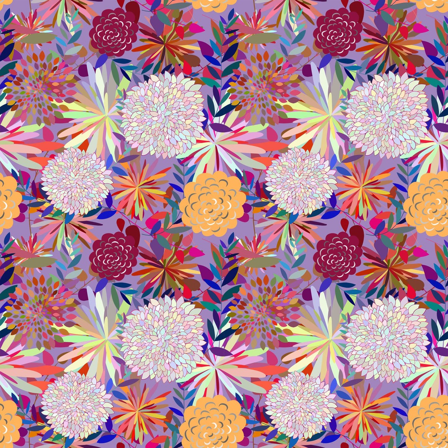 Deluxe School Locker Magnetic Wallpaper - Pack of 3 Sheets - (Flowers) (vg 029)