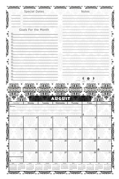 2026 - 2027 Academic Year 12 Months Student Calendar 3-Ring Binder (Edition #09)