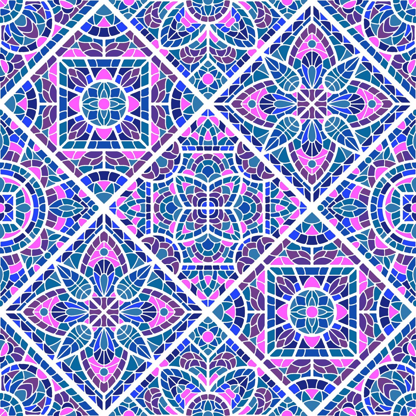 Deluxe School Locker Magnetic Wallpaper - Pack of 3 Sheets - Geometric (vg 023)
