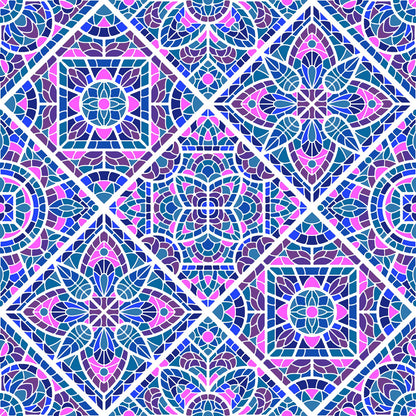 Deluxe School Locker Magnetic Wallpaper - Pack of 3 Sheets - Geometric (vg 023)
