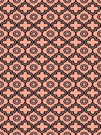 Magnetic Locker Wallpaper - Pack of 3 Sheets - (Geometric) (vg 010)