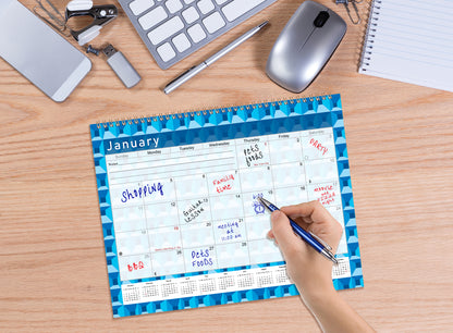 2027 Monthly Desktop/Wall Calendar/Planner - Habit Tracker - (Edition #03)