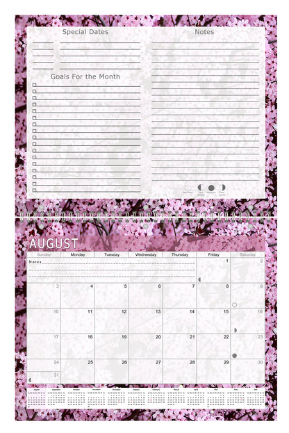 2026 - 2027 Academic Year 12 Months Student Calendar 3-Ring Binder (Edition #021)