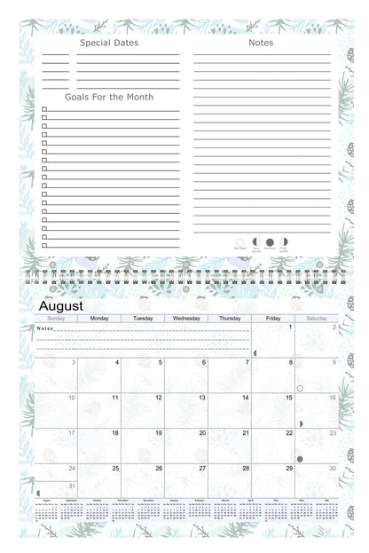 2026 - 2027 Academic Year 12 Months Student Calendar 3-Ring Binder (Edition #01)