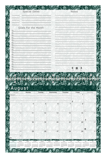 2026 - 2027 Academic Year 12 Months Student Calendar 3-Ring Binder (Edition #025)