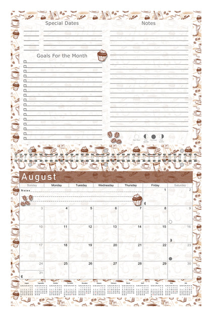 2026 - 2027 Academic Year 12 Months Student Calendar 3-Ring Binder (Edition #026)