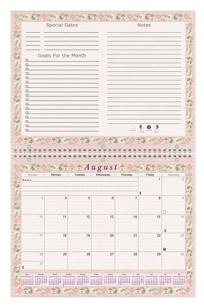 2026 - 2027 Academic Year 12 Months Student Calendar 3-Ring Binder (Edition #02)