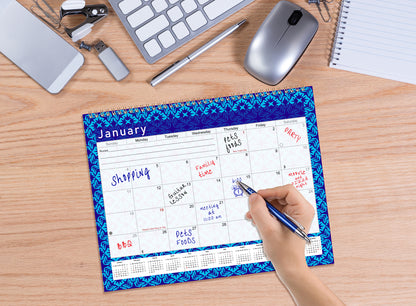 2027 Monthly Desktop/Wall Calendar/Planner - Habit Tracker - (Edition #17)
